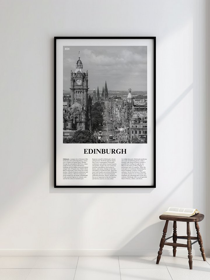 Edinburgh 02 Newspaper Poster product image (2)