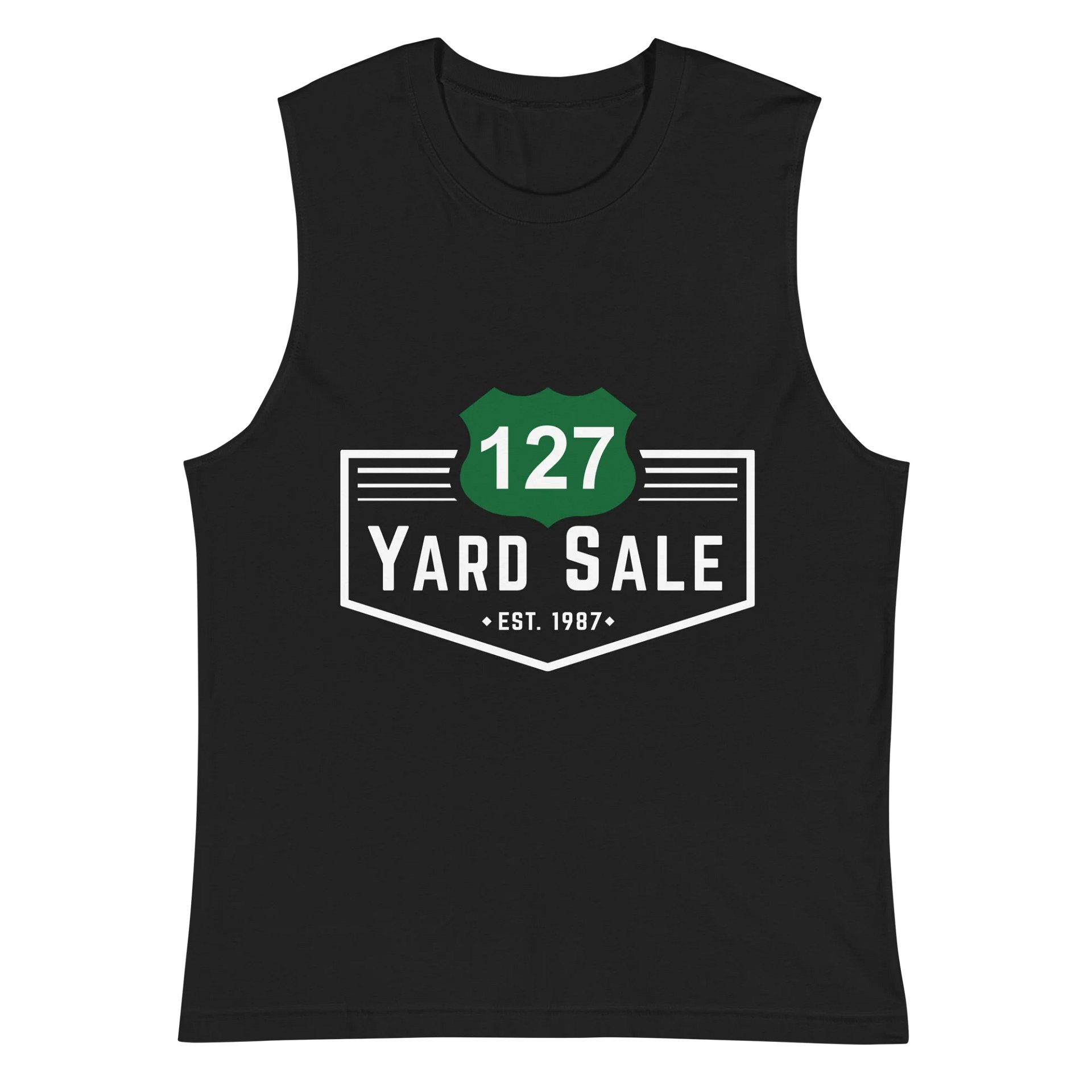 127 Yard Sale (2025) Vintage - Bella+Canvas Muscle Tank product image (3)