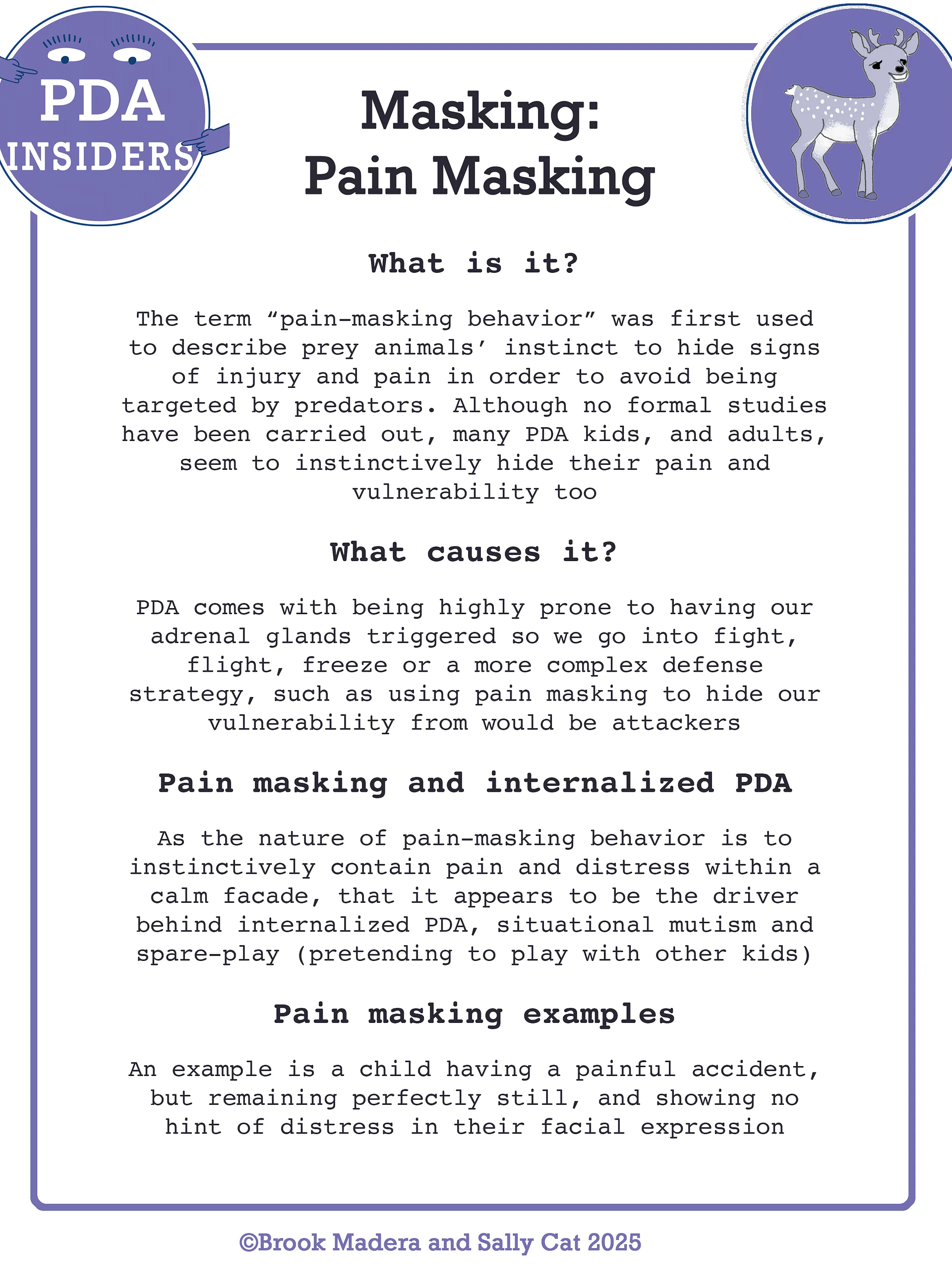 Masking: pain masking behavior product image (1)