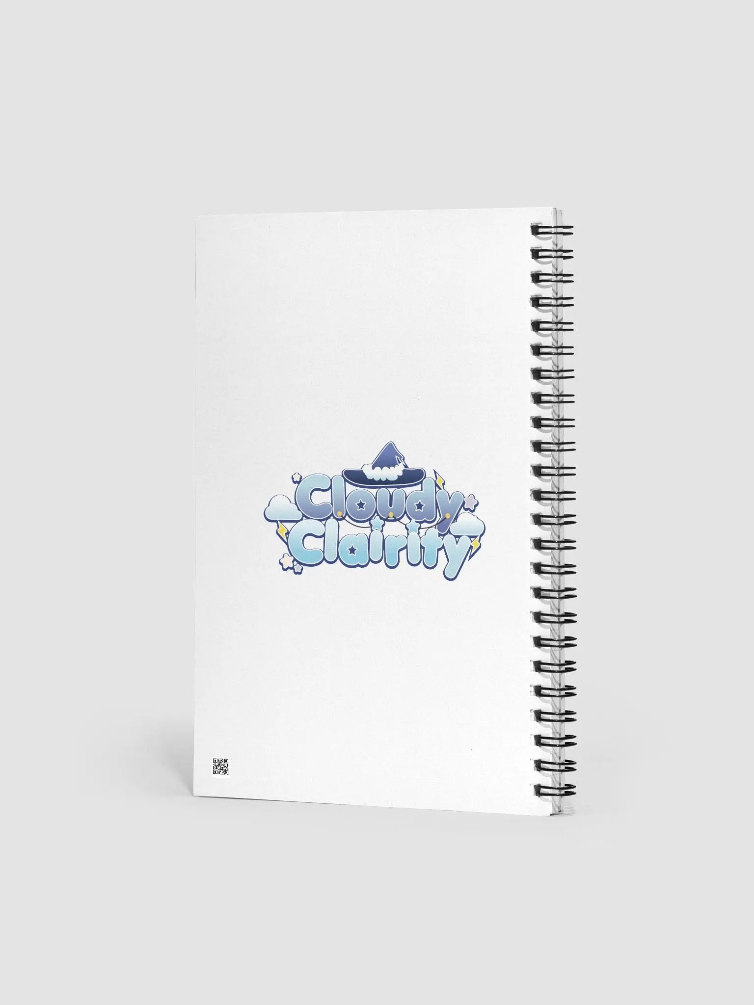 CloudyClairity 2.0 Spiral Notebook product image (2)