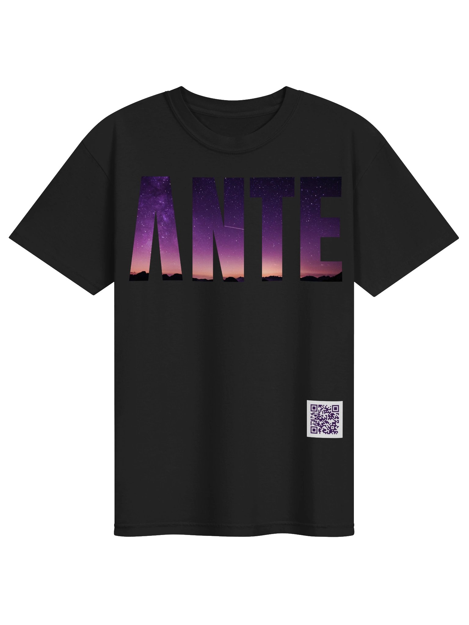 ANTE Legendary Logo W/ QR Code Tee product image (1)