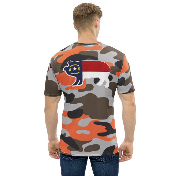N.C Pig Framers Orange Camo All-Over T-Shirt product image (1)