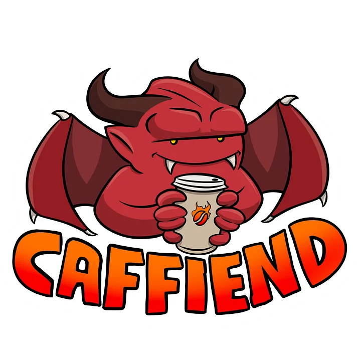 3" Caffiend Sticker product image (1)