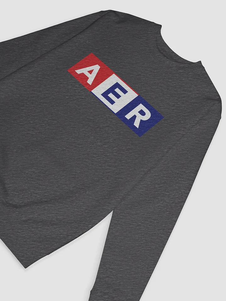 Red White & Blue Squares Crew Sweatshirt product image (2)