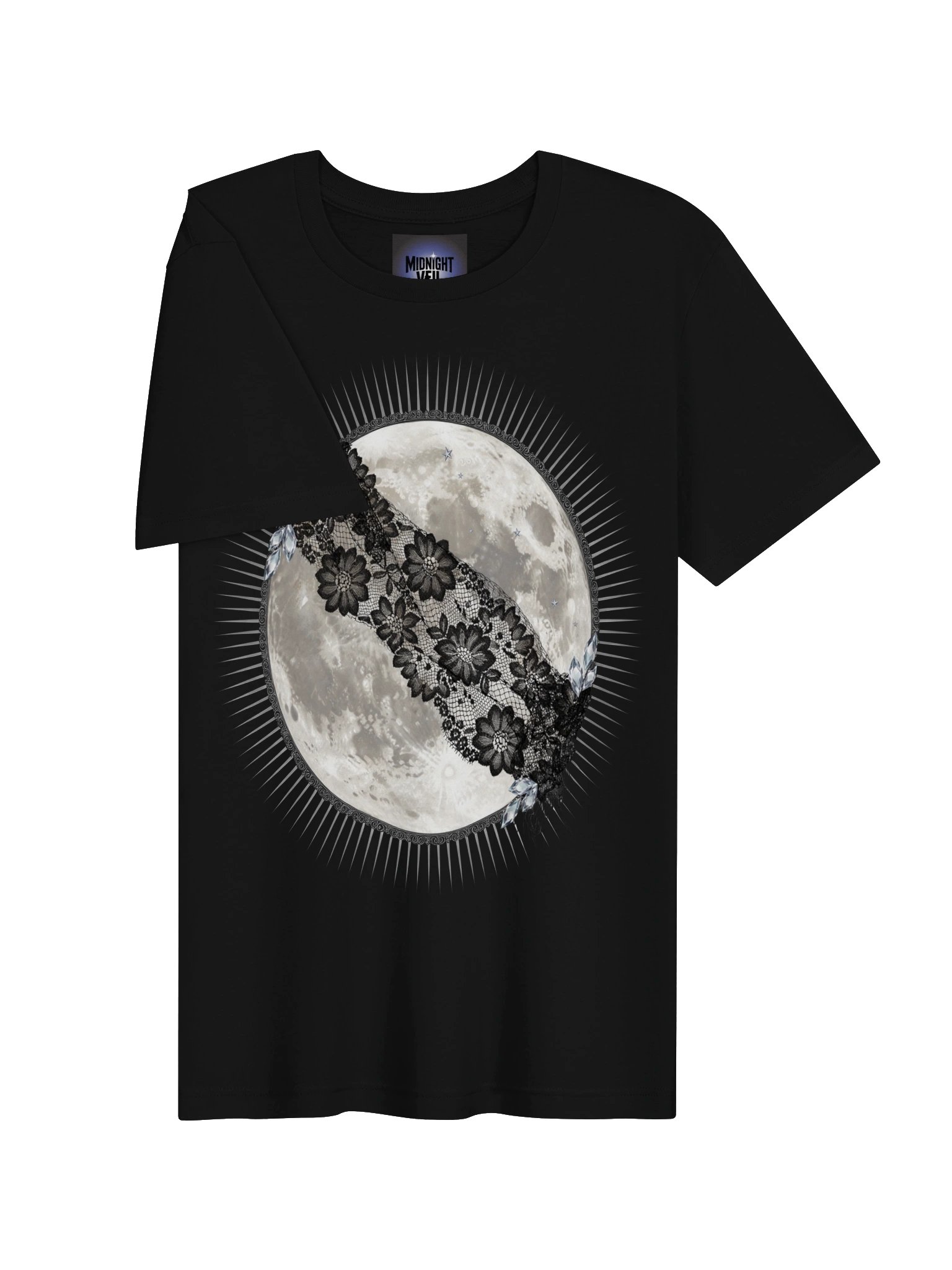 Veiled Moon Lace Tee - Midnight Veil product image (3)