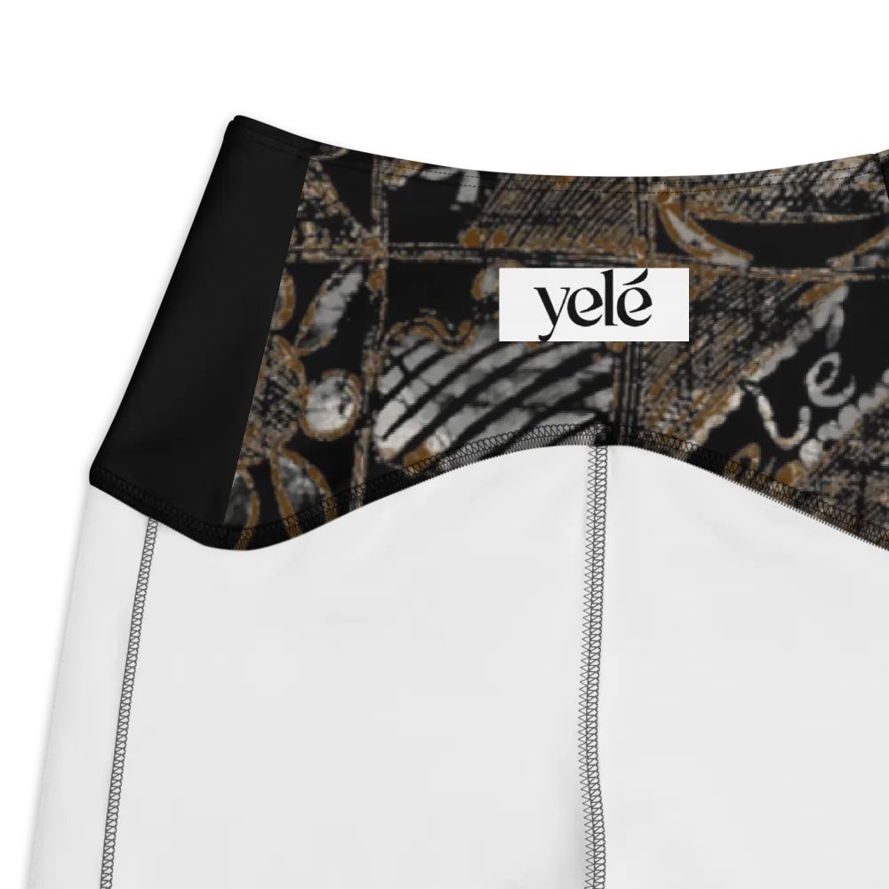Festivity Print Crossover Leggings with Pockets product image (4)