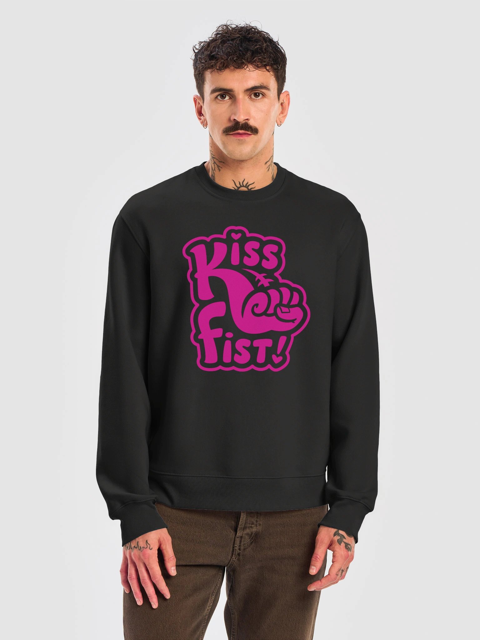 Kiss Fist Pretty in Pink Sweatshirt product image (27)