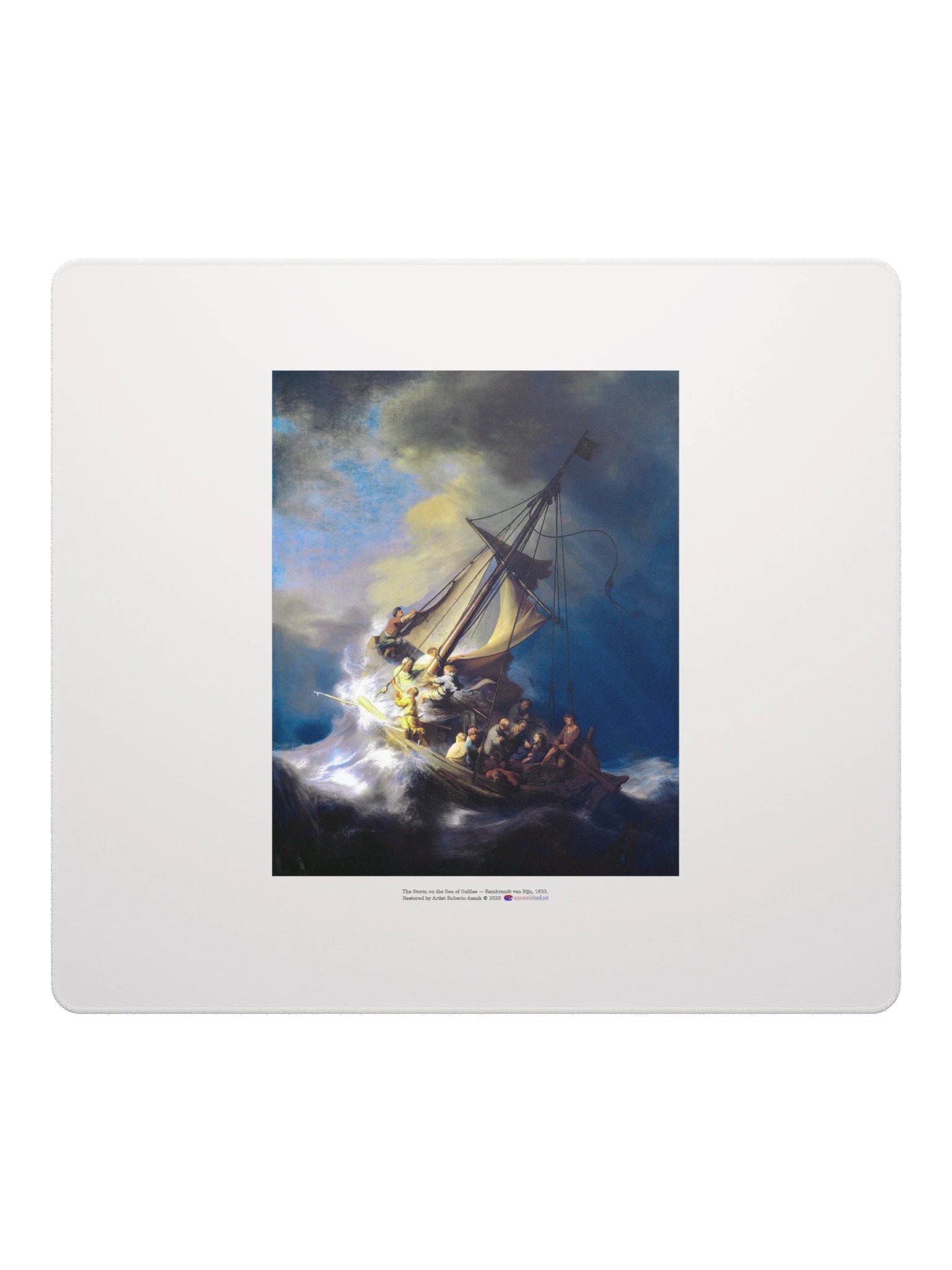 The Storm on the Sea of Galilee — Mouse Pad product image (2)