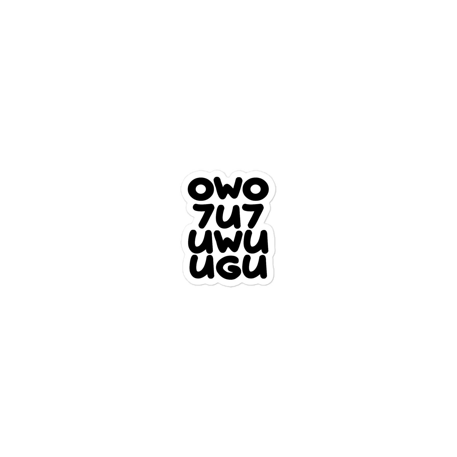 UGU STACK Sticker product image (1)