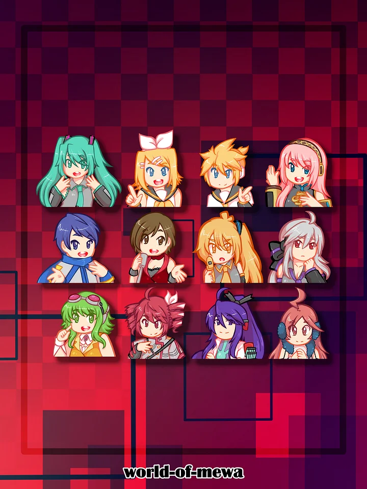 Vocaloid | Acrylic Pins product image (2)
