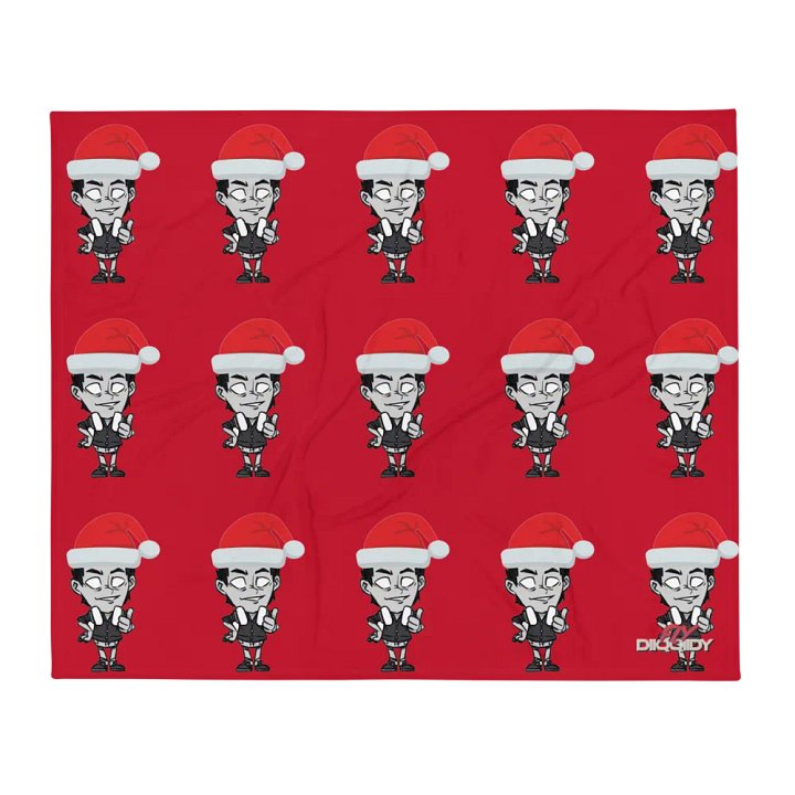Santa Hat Fly Diiqqiidy Throw Blanket product image (2)