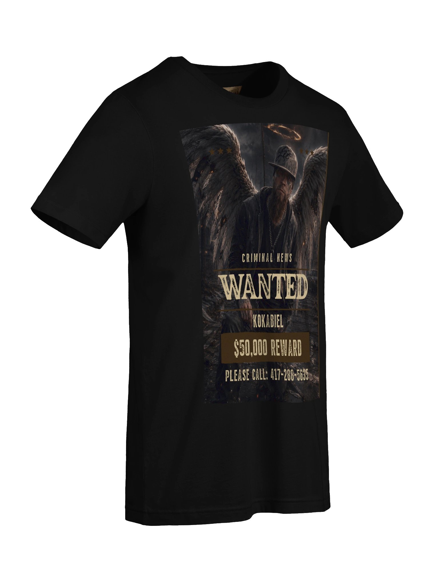 Kokabiel Wanted Poster Tee product image (7)