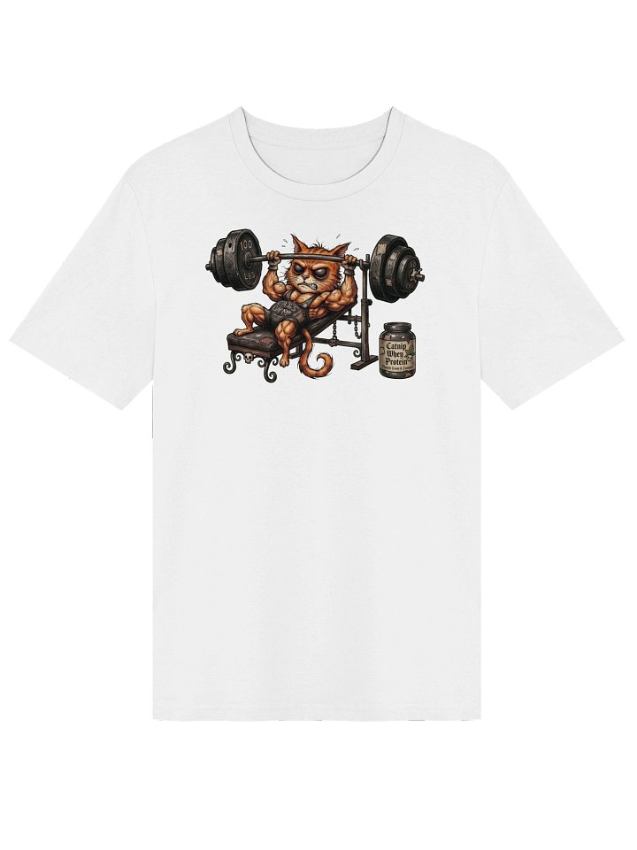 Gym Bench Press Vintage T-shirt product image (1)