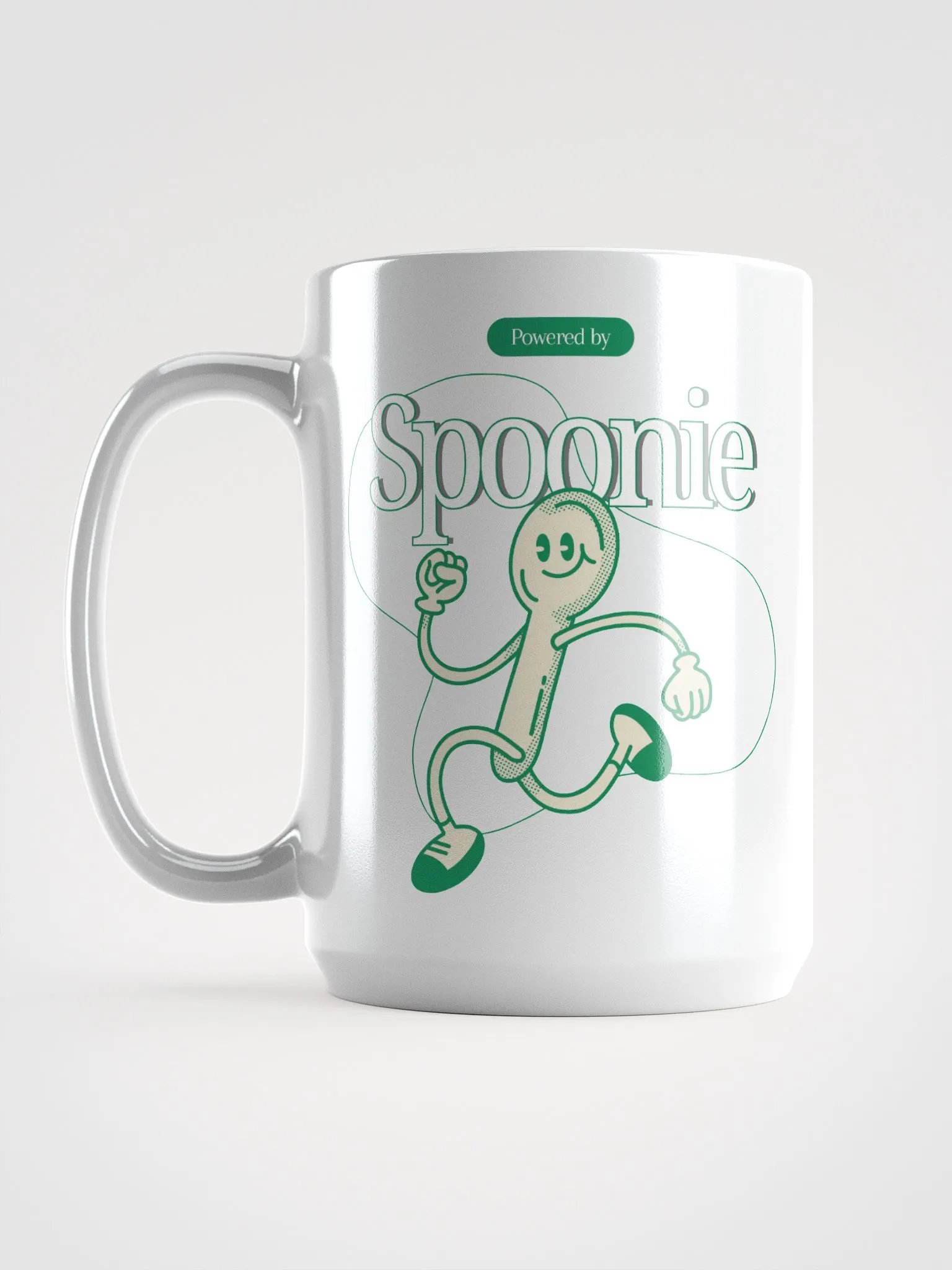 POWERED BY SPOONIE mug 15oz product image (1)