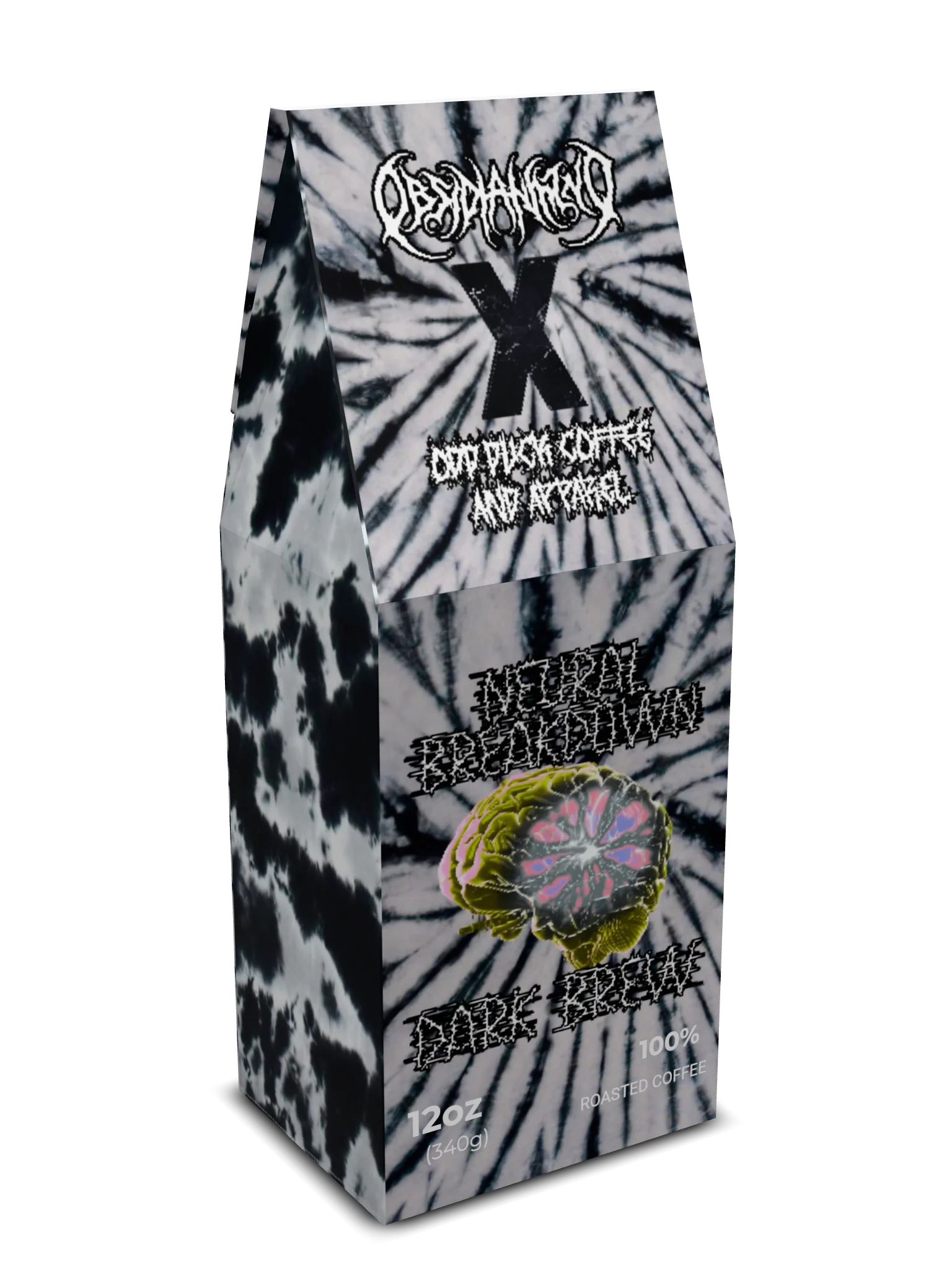 Obsidian Mind Neural Breakdown Dark Brew Coffee and Tumblers product image (1)