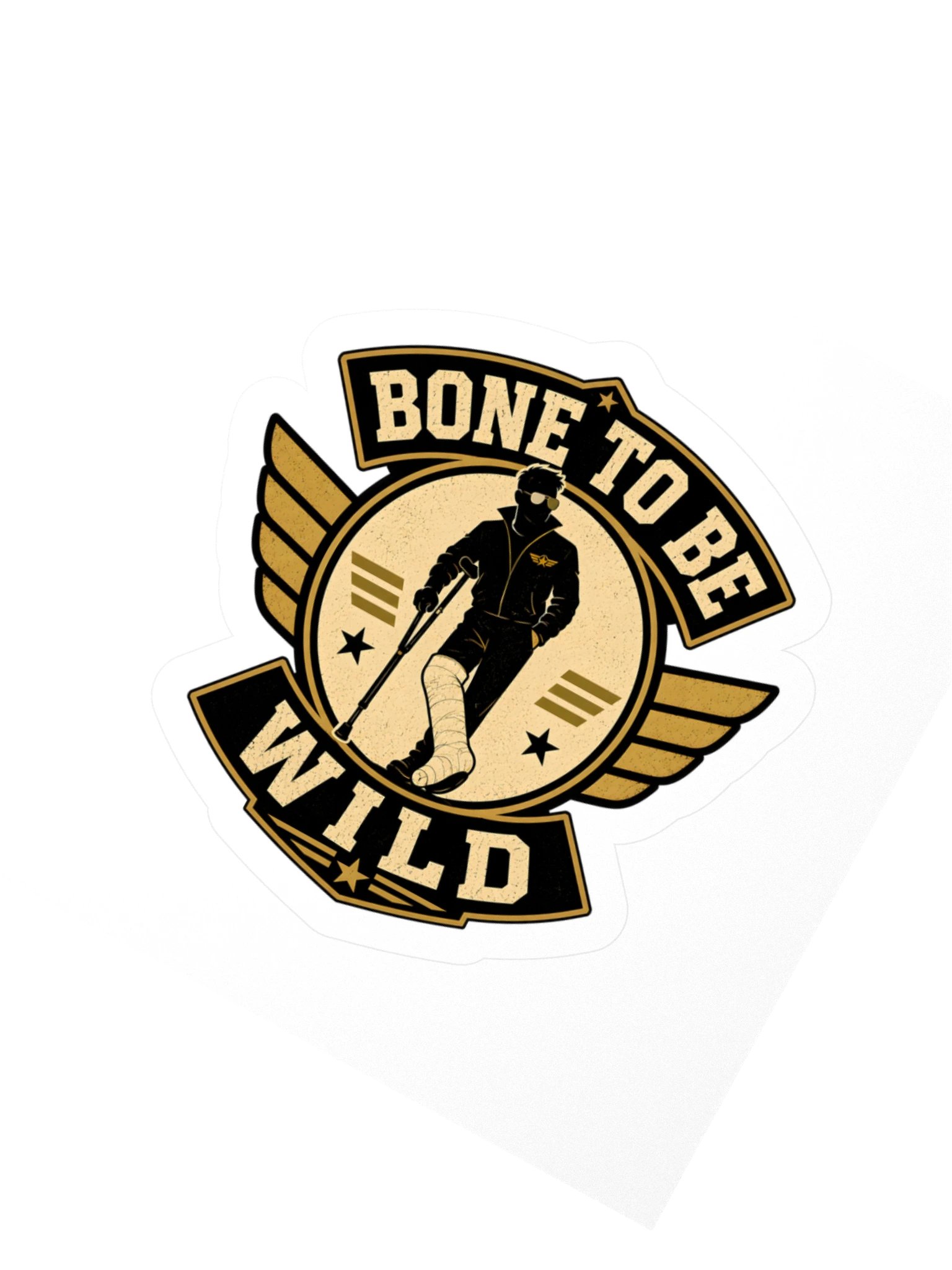 Bone To Be Wild Sticker product image (2)