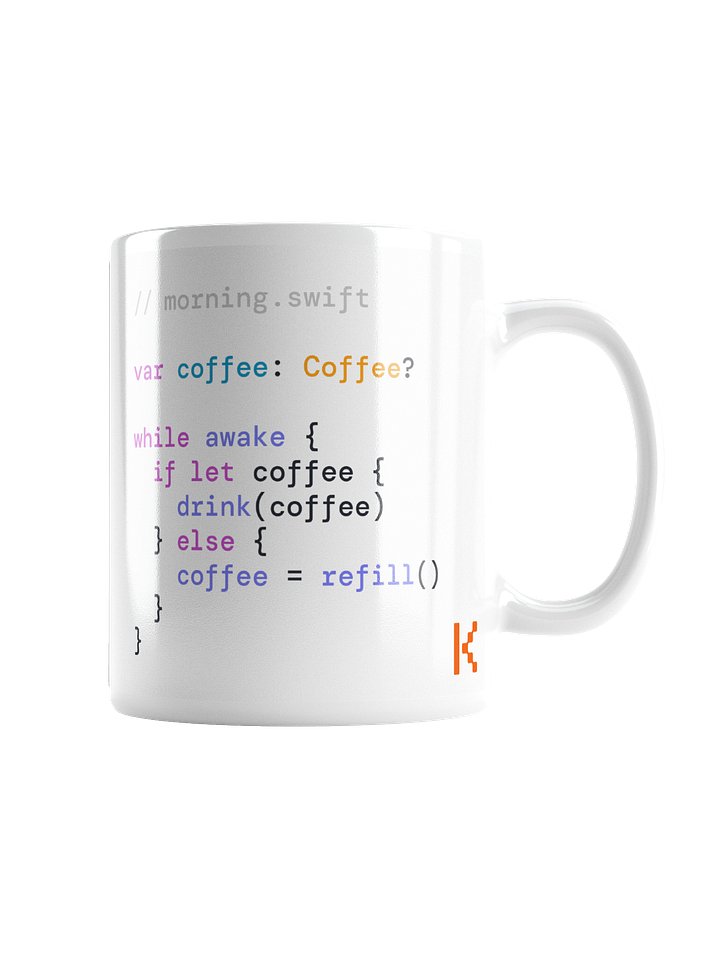 Swift Coffee White Mug product image (2)