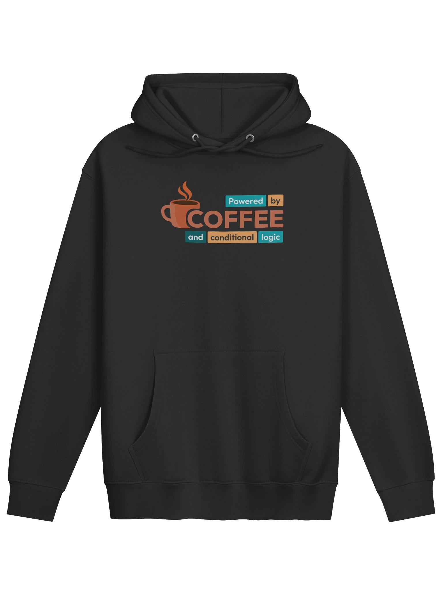 Powered by coffee hoodie product image (1)