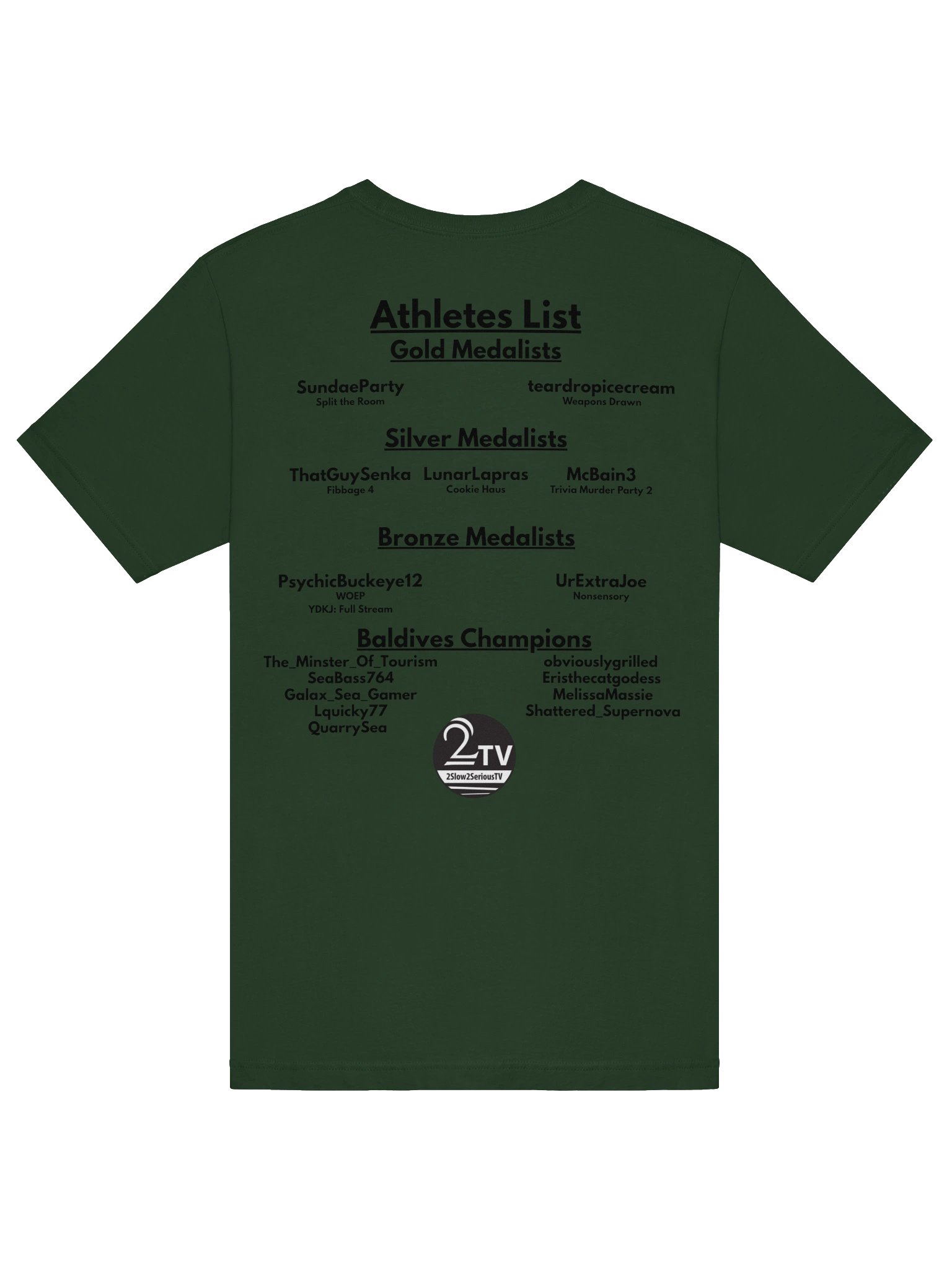 2026 Baldives Olympic Champions T-Shirt product image (23)