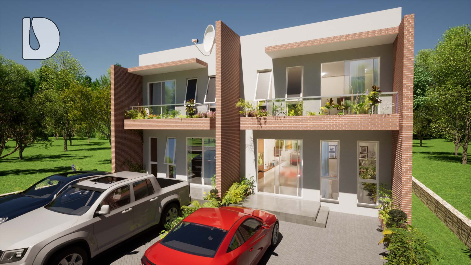 Architectural Drawings – 2-Storey 2-Unit Maisonette | DA23401A product image (1)
