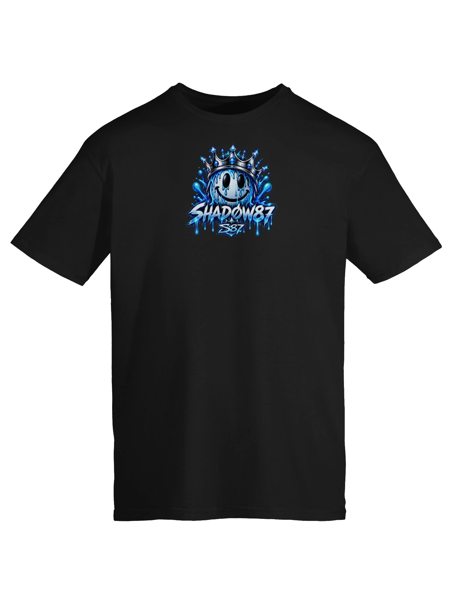 Shadow87 Crowned Smiley (Unisex) T-Shirt product image (13)