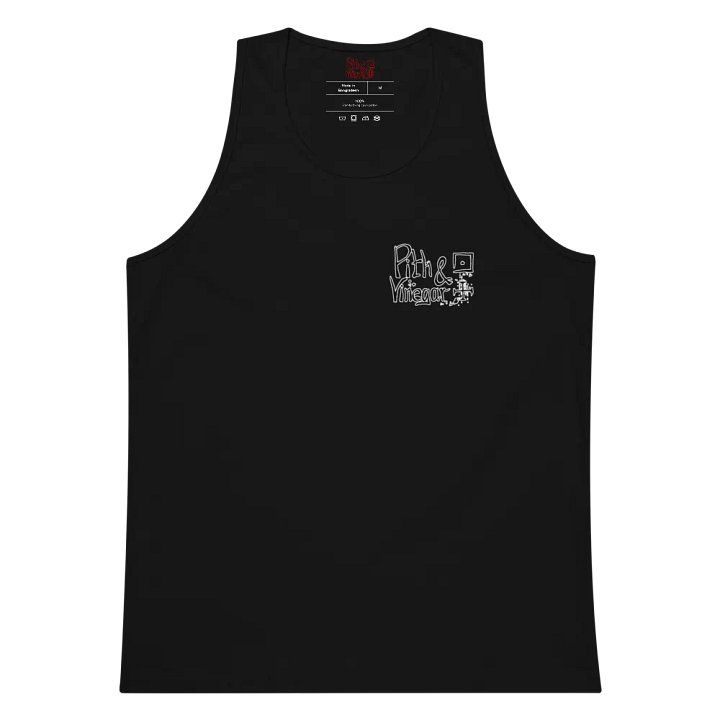 Maltese cross and skull tank top product image (1)