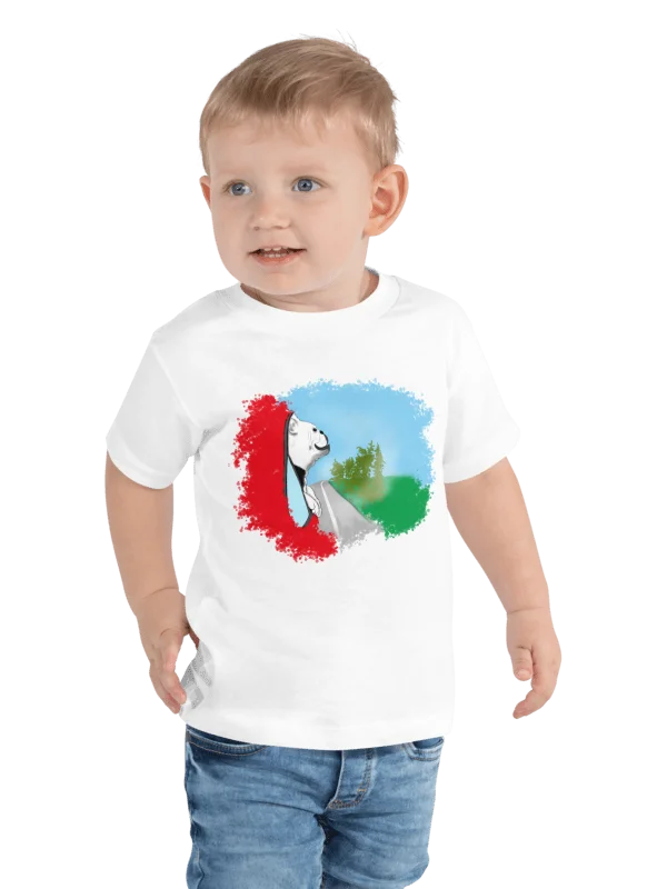 Dog (looking out car window) , Toddler T-Shirt - Bella+Canvas product image (3)
