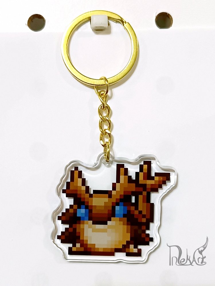 Golden Critter Acrylic Charm** product image (2)