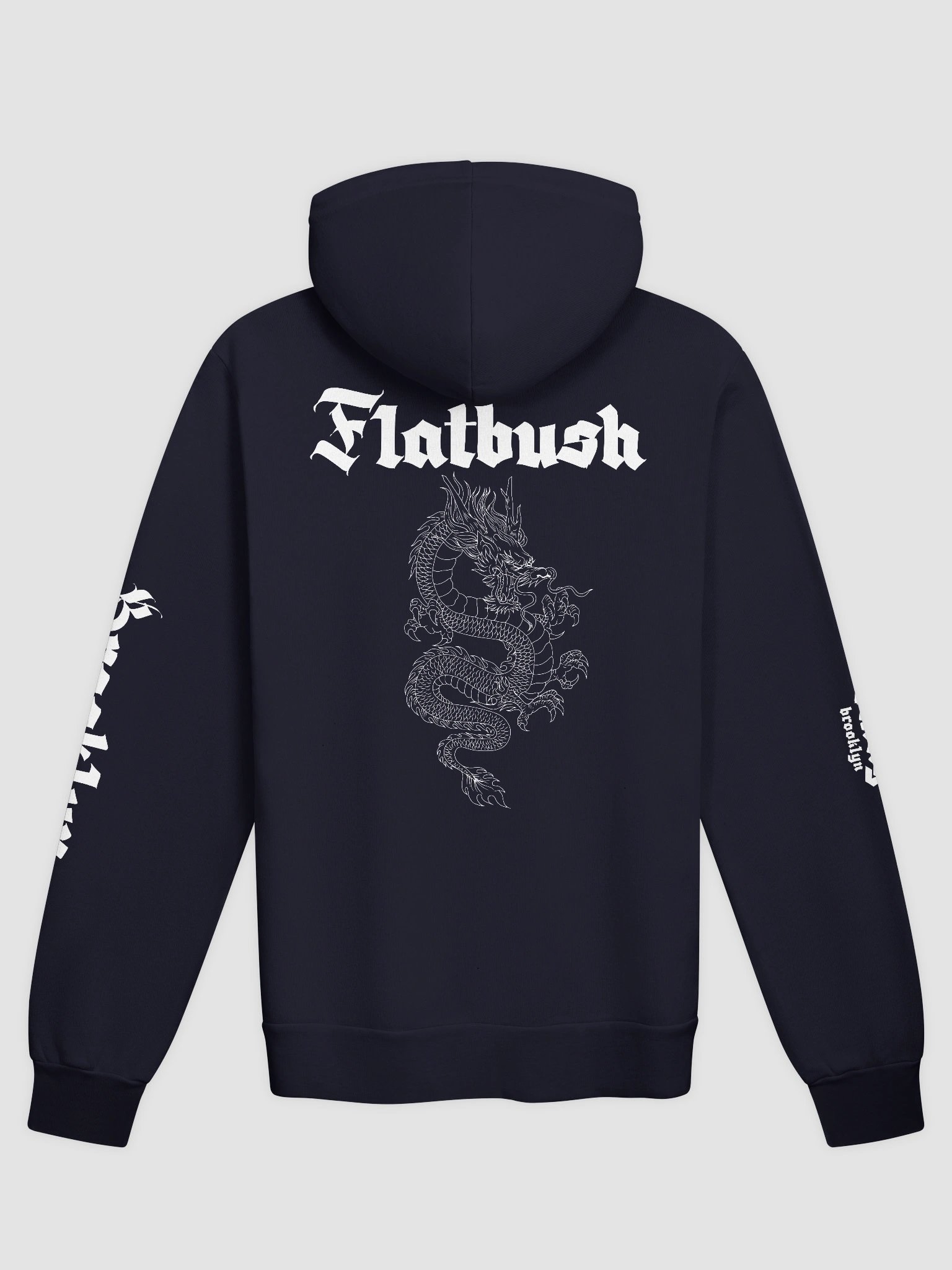 Flatbush Dragon Blue Hoodie product image (2)