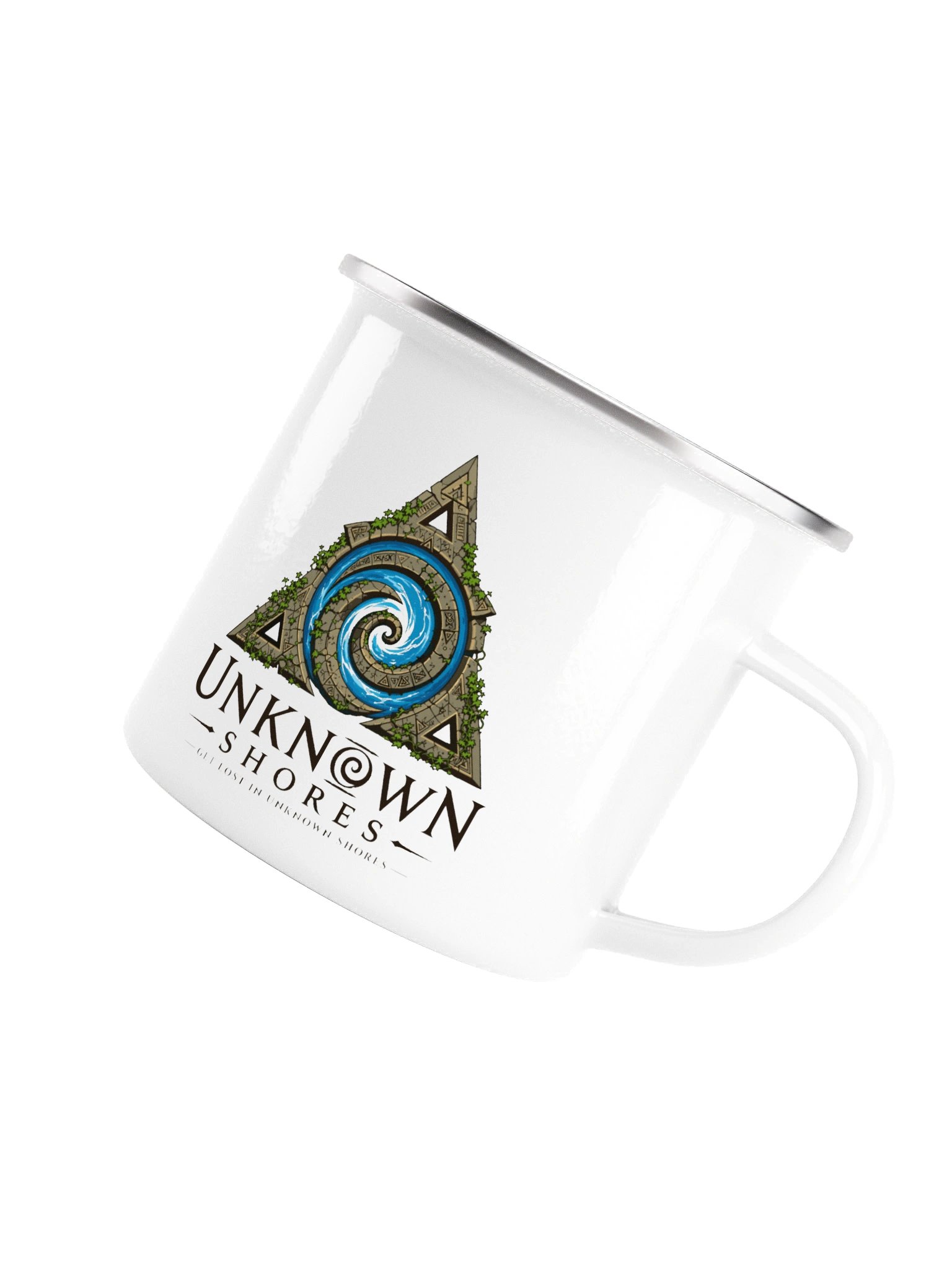 Unknown Shores Logo Tin Mug product image (5)