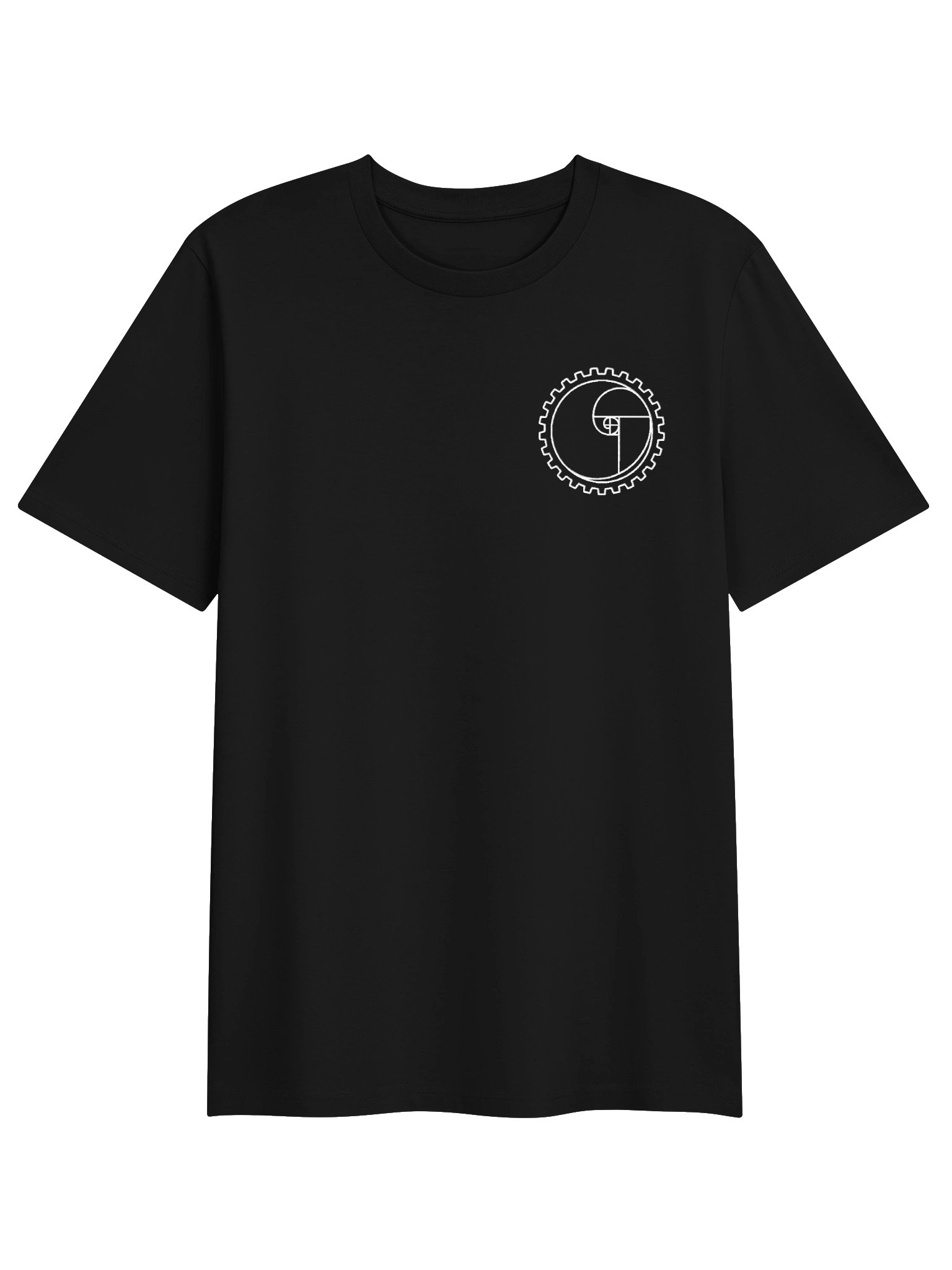 Embroidered Logo Tee - Black product image (1)