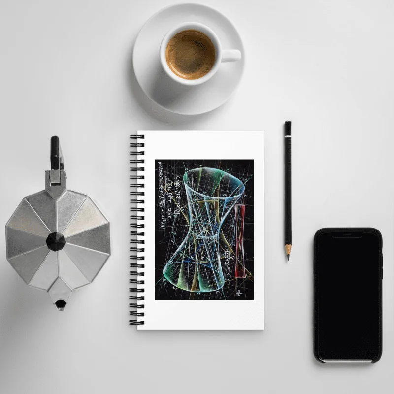 Geometric Physics Art Notebook 6: Gaussian Beam and Osculating Circles product image (3)