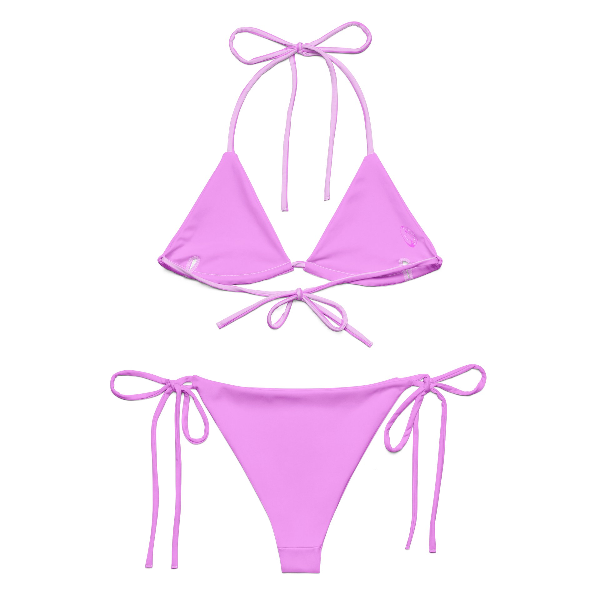 Pink Stripped Bikini product image (2)