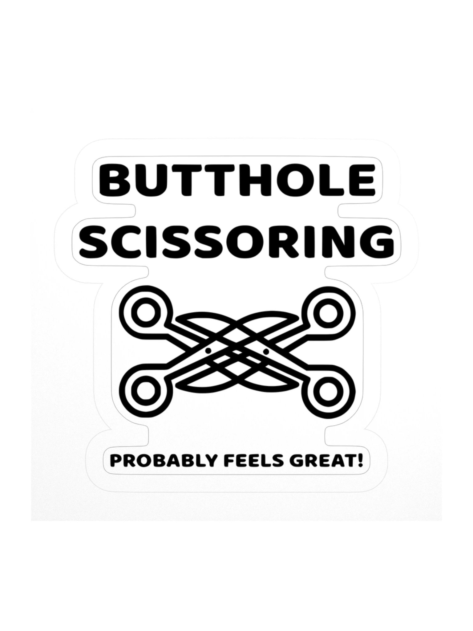Butthole Scissoring — Sticker product image (1)