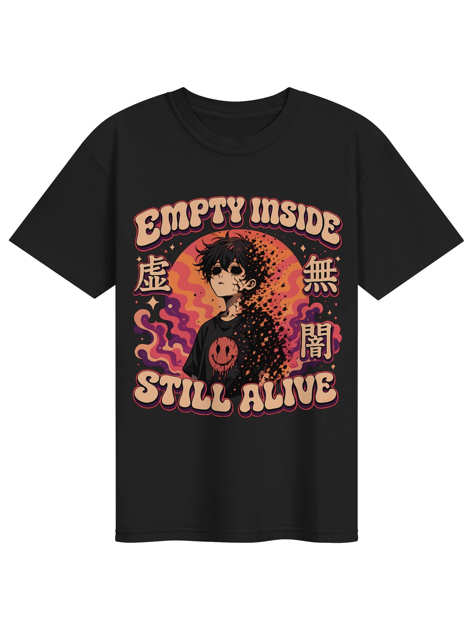 EMPTY INSIDE • Still Alive Anime Graphic Tee product image (49)