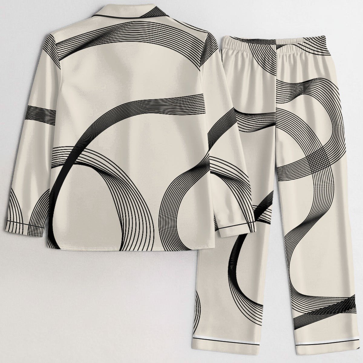Modern Harmony Geometric Pajama Set product image (2)