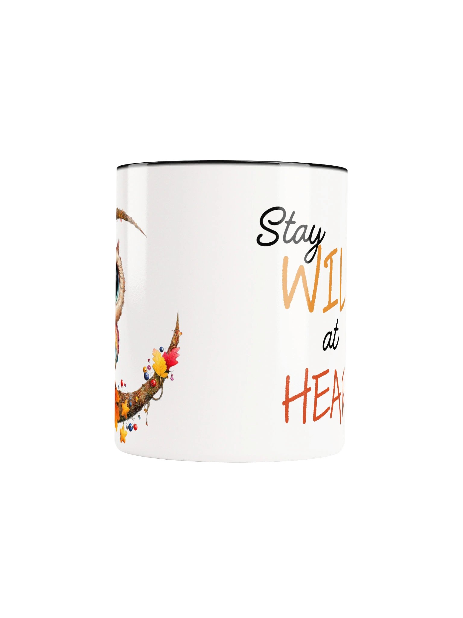 Stay Wild at Heart Owl Mug product image (33)