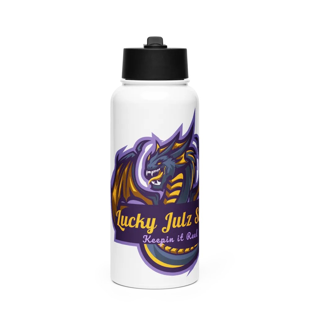 Stainless Steel Water Bottle with a Straw Lid product image (1)
