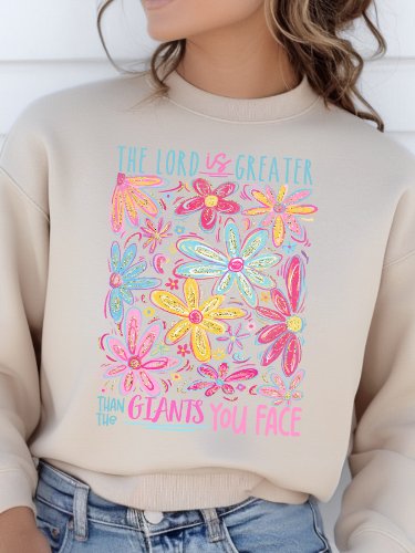 Greater Than the Giants Women’s Sweatshirt product image (1)