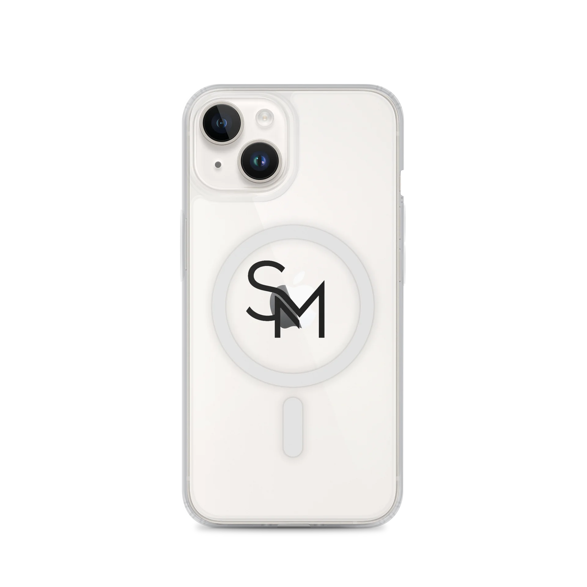 SM Monogram MagSafe Clear iPhone Cases product image (4)