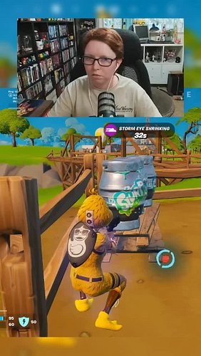 Don’t look at my duck butt! #girlgamer #twitchstreamer #fortniteclips #gaming #streamer #gamer