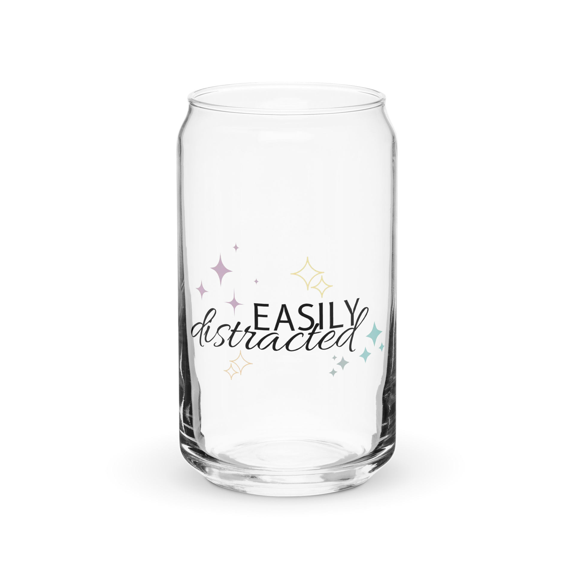 Easily Distracted Glass Cup product image (2)