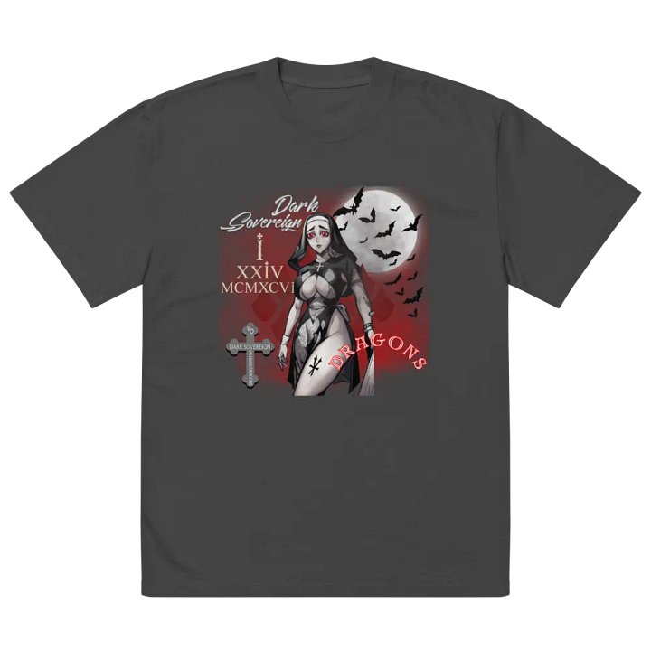 sister blood oversized tee product image (4)
