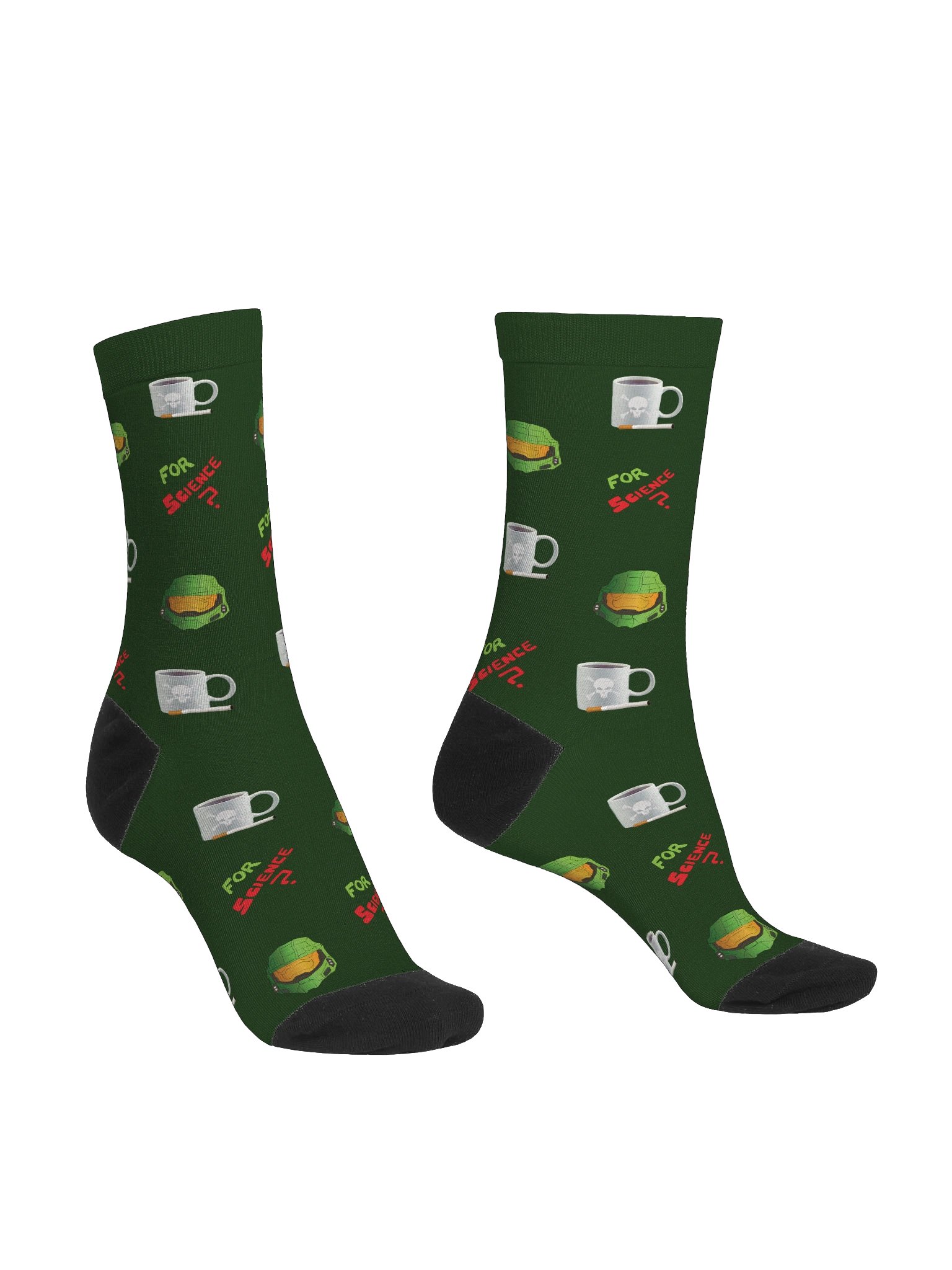 Cigarettes, Coffee, & Halo Premium Socks product image (3)