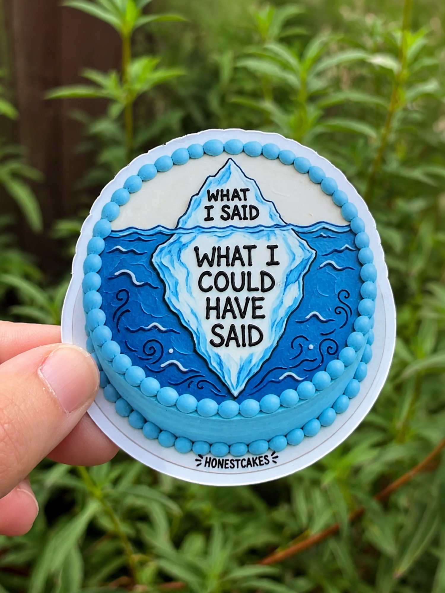 FRIDGE MAGNET: What I Said vs What I Could Have Said - FREE SHIPPING product image (2)