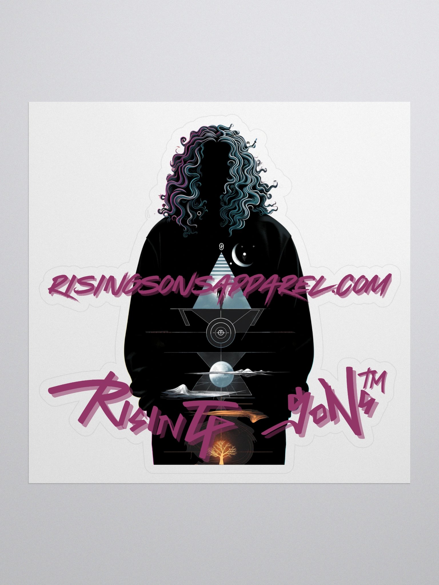 Rising Sons™ Apparel - Website Vinyl Sticker product image (1)