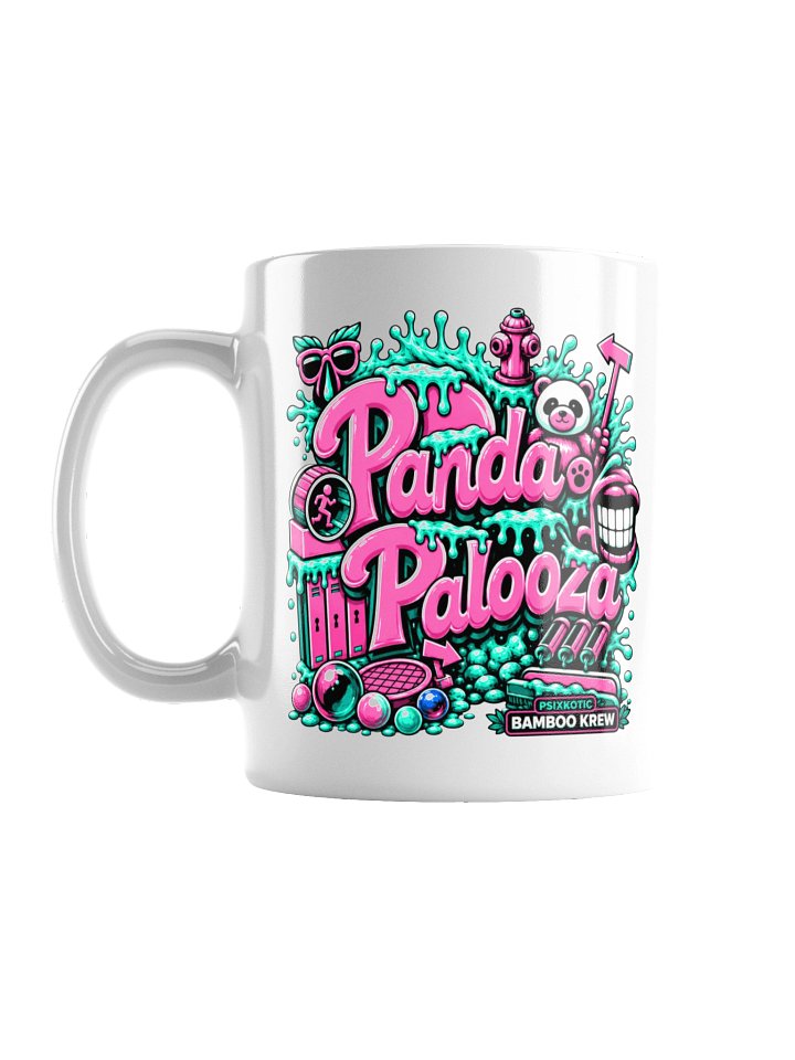 Panda Palooza Neon Street-Art Mug product image (3)