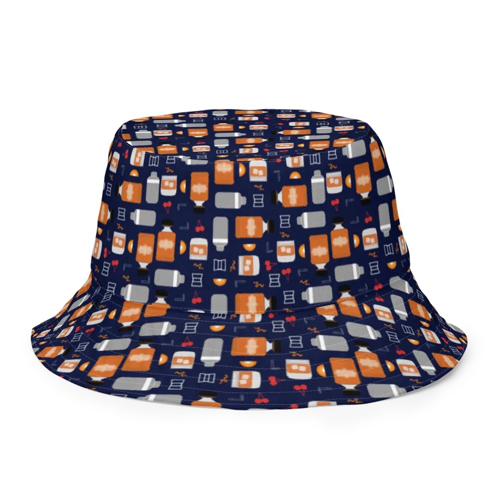 Bourbon Pattern Reversible Bucket Hat product image (2)