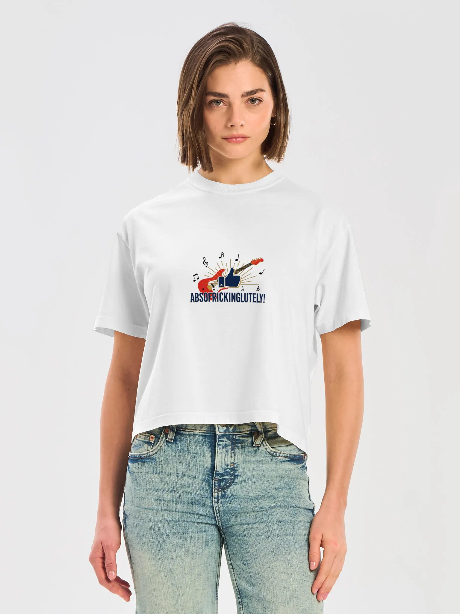 ABSOFRICKINGLUTELY Boxy Tee product image (10)