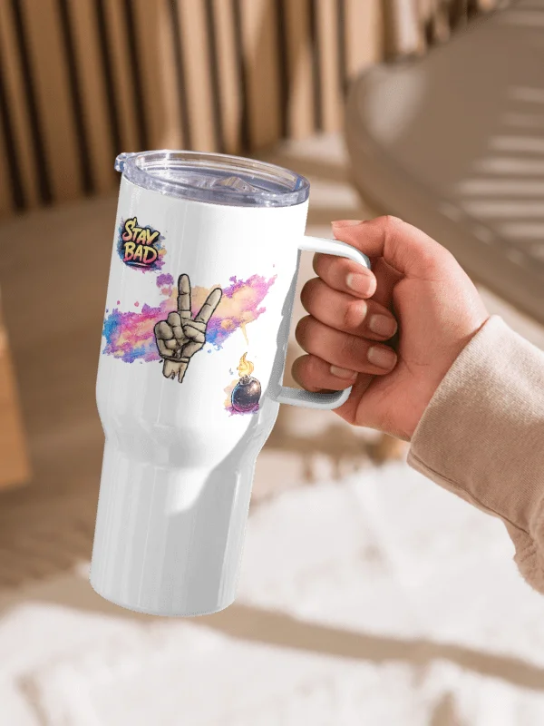 ''The Nobodies'' Travel Mug with a Handle product image (6)